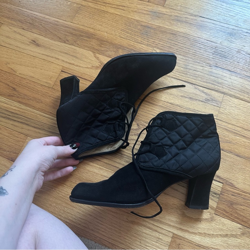 Vintage 80s does Victorian boots